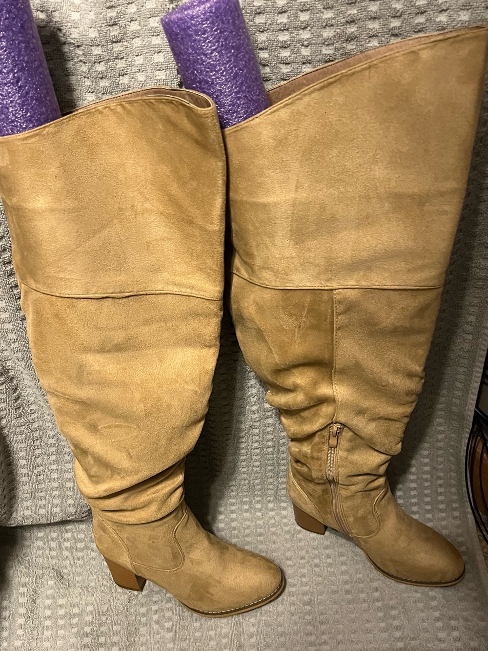 Women’s Tall Slouchy Suede Boots - Tan